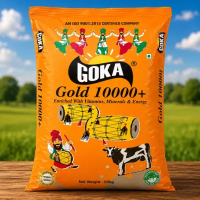 Goka Gold 10000+ - GOKA feed available at Falah Enterprises Anantnag