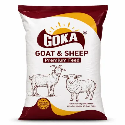 Goka Premium Goat & Sheep Feed - GOKA feed available at Falah Enterprises Anantnag